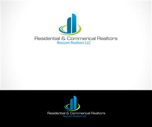 Rescom Realtors LLC ( this is short for residential & commerical realtors)  | Logo and Business Card Design by SG