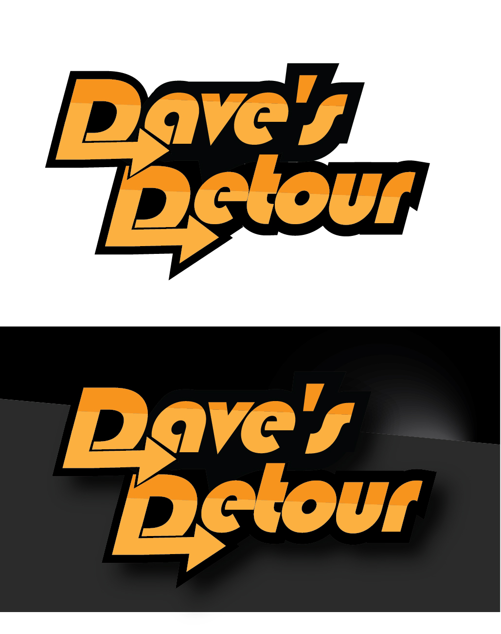 Logo Design by @gus for Dave''''s Detour, LLC | Design #4811688