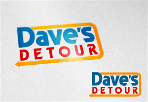 Dave's Detour | Diseño de Logo por nivleik