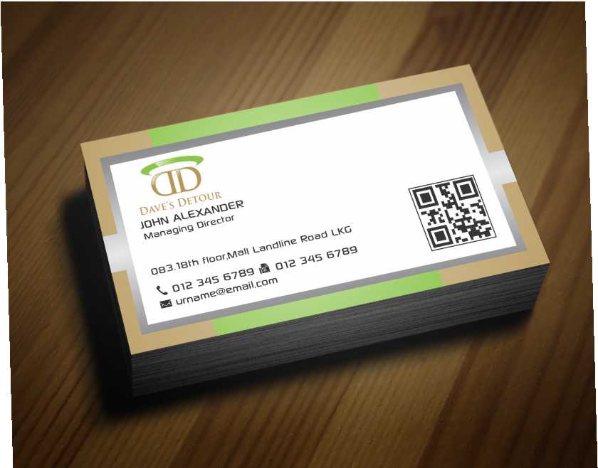 Diseño de Tarjeta de Presentación por AwsomeD para Dave''''s Detour, LLC | Diseño #4802439