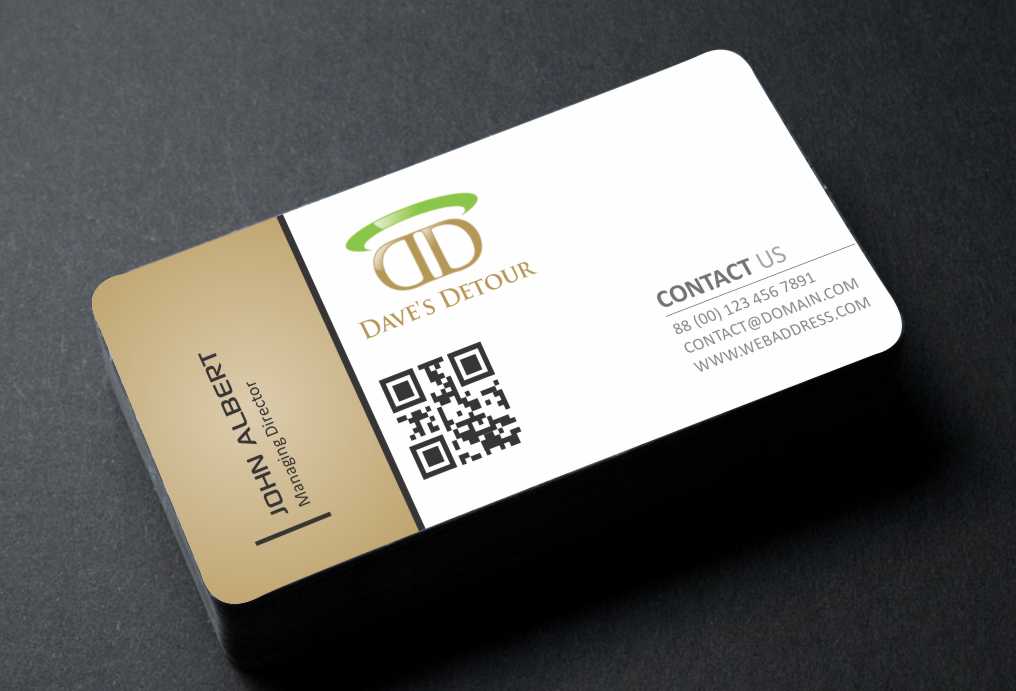 Diseño de Tarjeta de Presentación por AwsomeD para Dave''''s Detour, LLC | Diseño #4802445