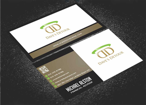 Business Card Design by AwsomeD for Dave''''s Detour, LLC | Design: #4802452