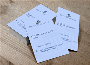Design de Carte de Visite par Lanka Ama pour Dave''''s Detour, LLC | Design : #4801133