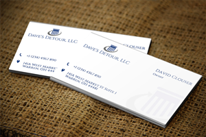 Design de Carte de Visite par Lanka Ama pour Dave''''s Detour, LLC | Design : #4801137