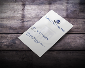 Design de Carte de Visite par Lanka Ama pour Dave''''s Detour, LLC | Design : #4801138