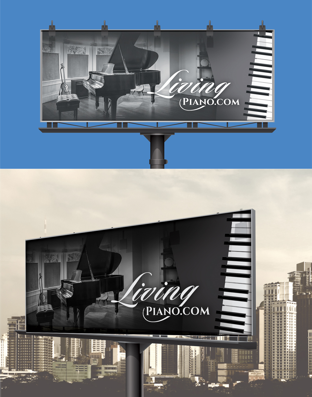 Graphic Design by Raj for Living Pianos | Design #4867128