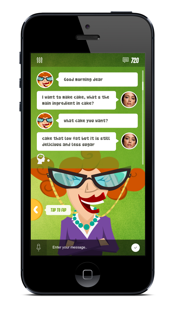 App Design by Lauren for Thumb Frenzy Labz | Design: #4857301