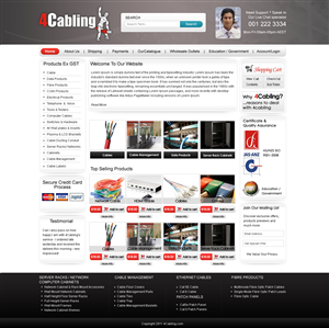 Web Design par LogoDesigns.ae pour Alkemi International Pty Ltd | Design #242346