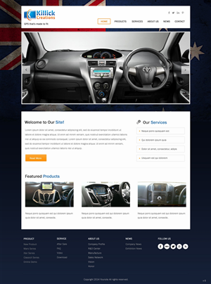 Web Design by pb for Killick Creations | Design: #4870596