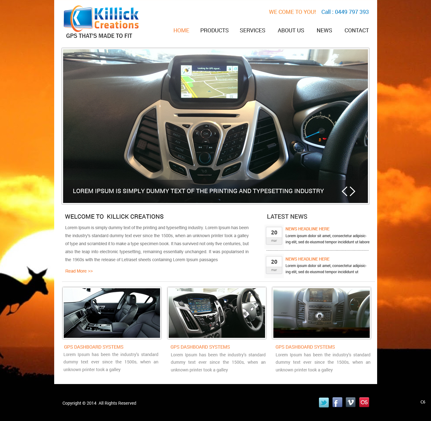 Diseño Web por pb para Killick Creations | Diseño #4870599