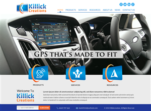 Web Design by Sbss for Killick Creations | Design: #4872811