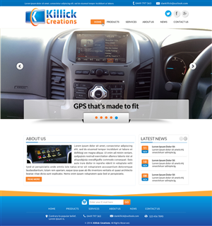 Web Design by Sbss for Killick Creations | Design: #4872844