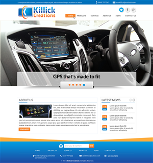 Web Design by Sbss for Killick Creations | Design: #4872855