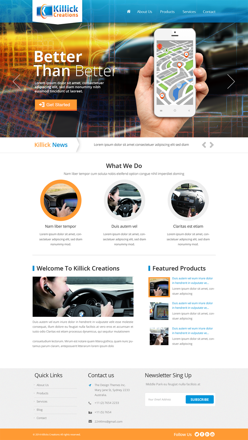 Web Design by iLibart for Killick Creations | Design #4870678