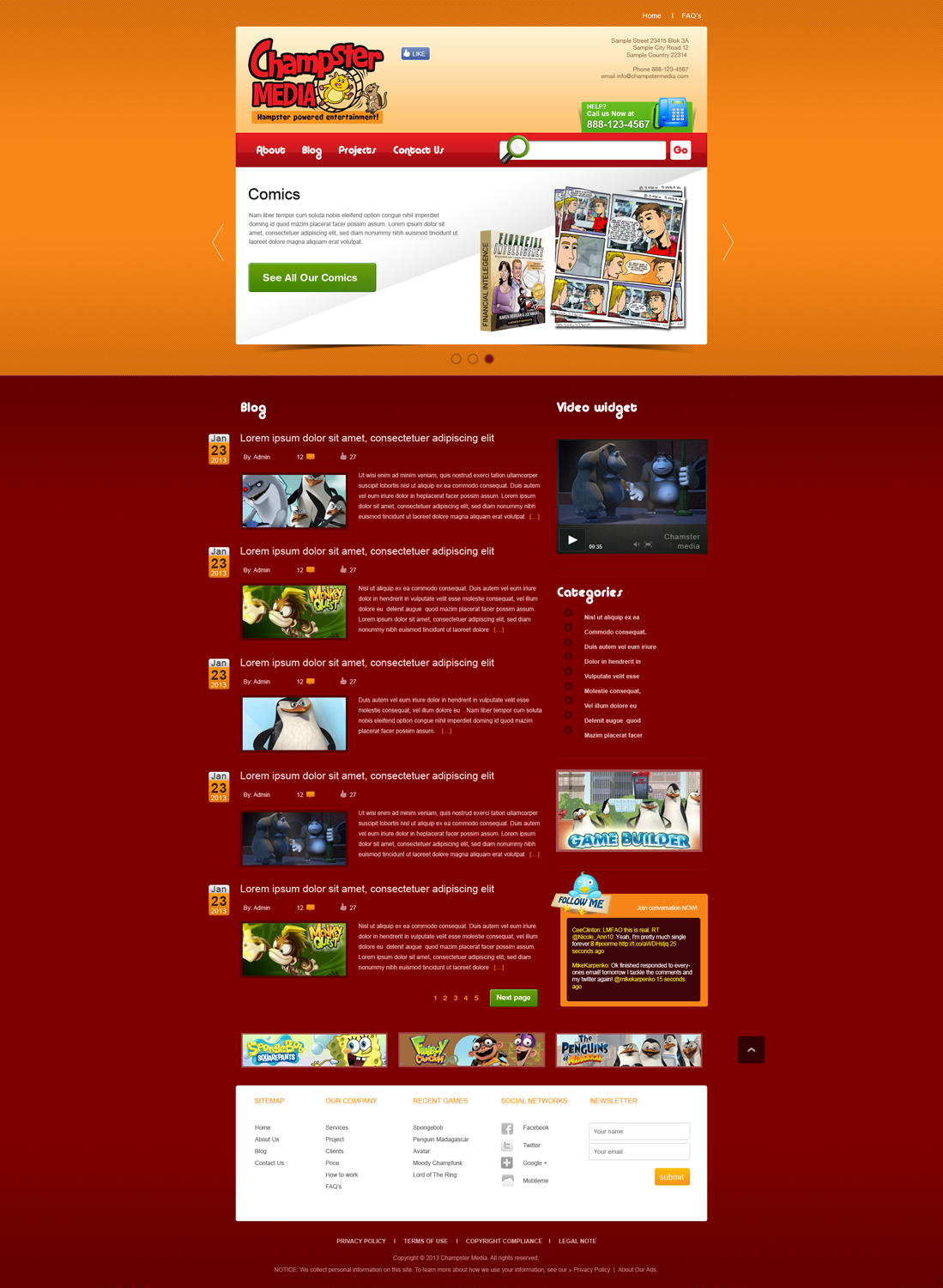 Wordpress Design by AriefK for this project | Design #1401486