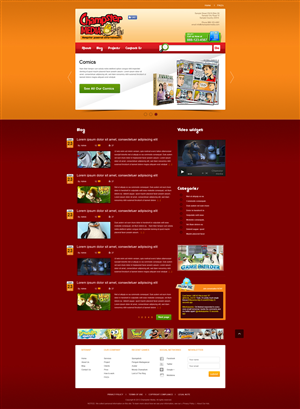 Wordpress Design by AriefK for this project | Design: #1401486