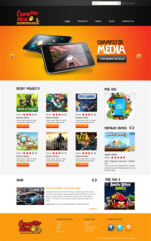 Wordpress Design by pb for this project | Design: #1372100