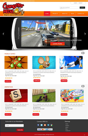 Wordpress Design by pb for this project | Design: #1372110