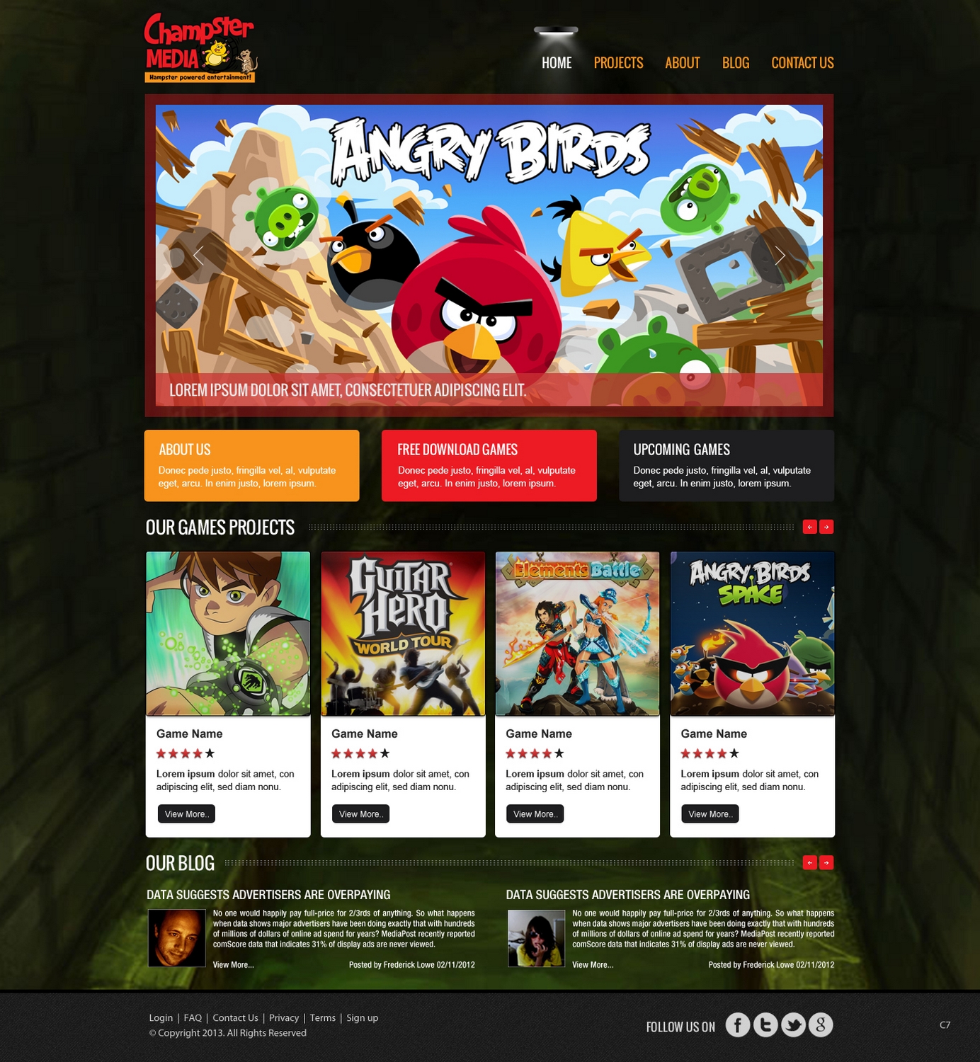 Wordpress Design by pb for this project | Design #1372114
