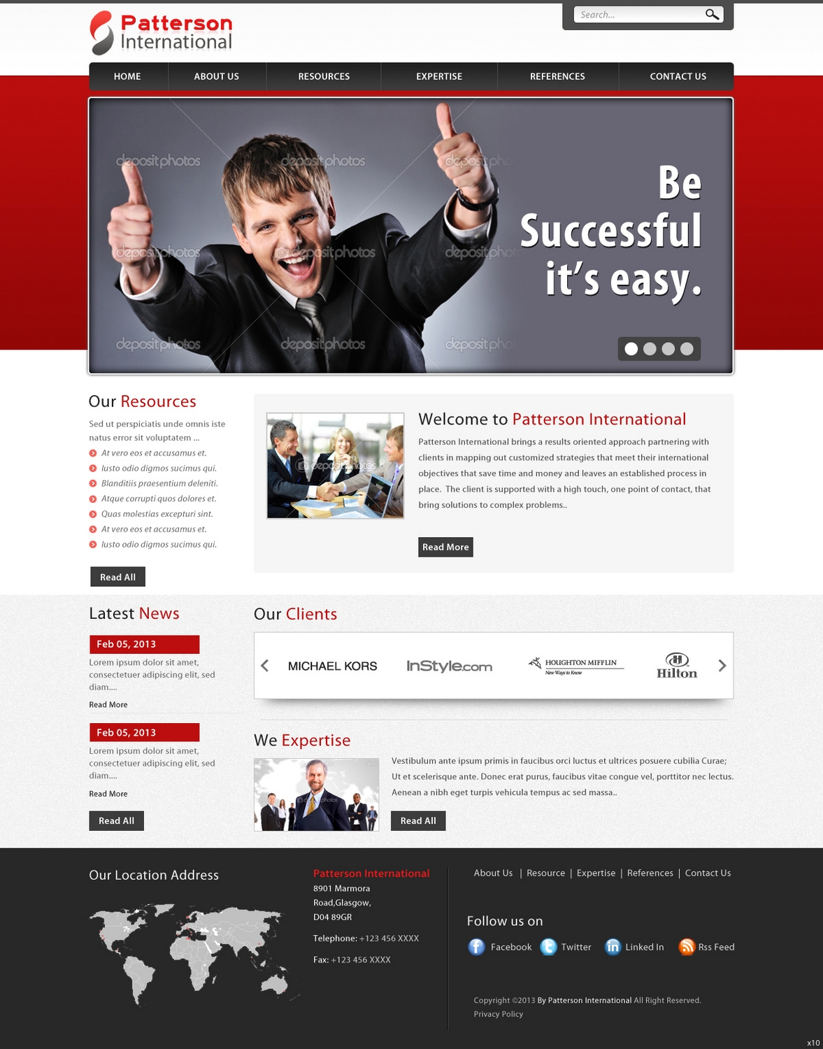 Web Design par pb pour ce projet | Design #1437775