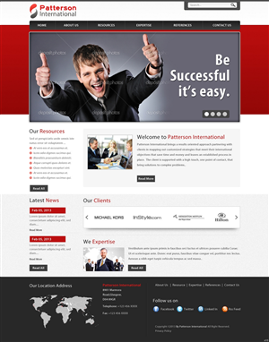 Web Design par pb pour ce projet | Design : #1437775