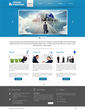 Web Design par pb pour ce projet | Design : #1440552