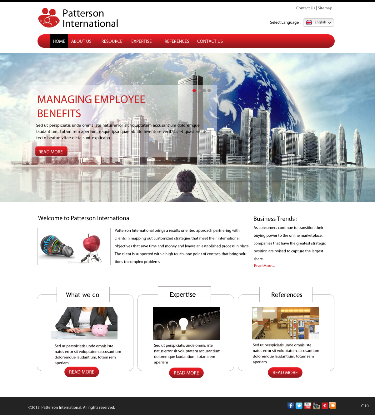 Web Design by pb for this project | Design #1445993