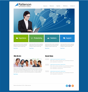 Web Design par CreativeIyke pour ce projet | Design : #1429818