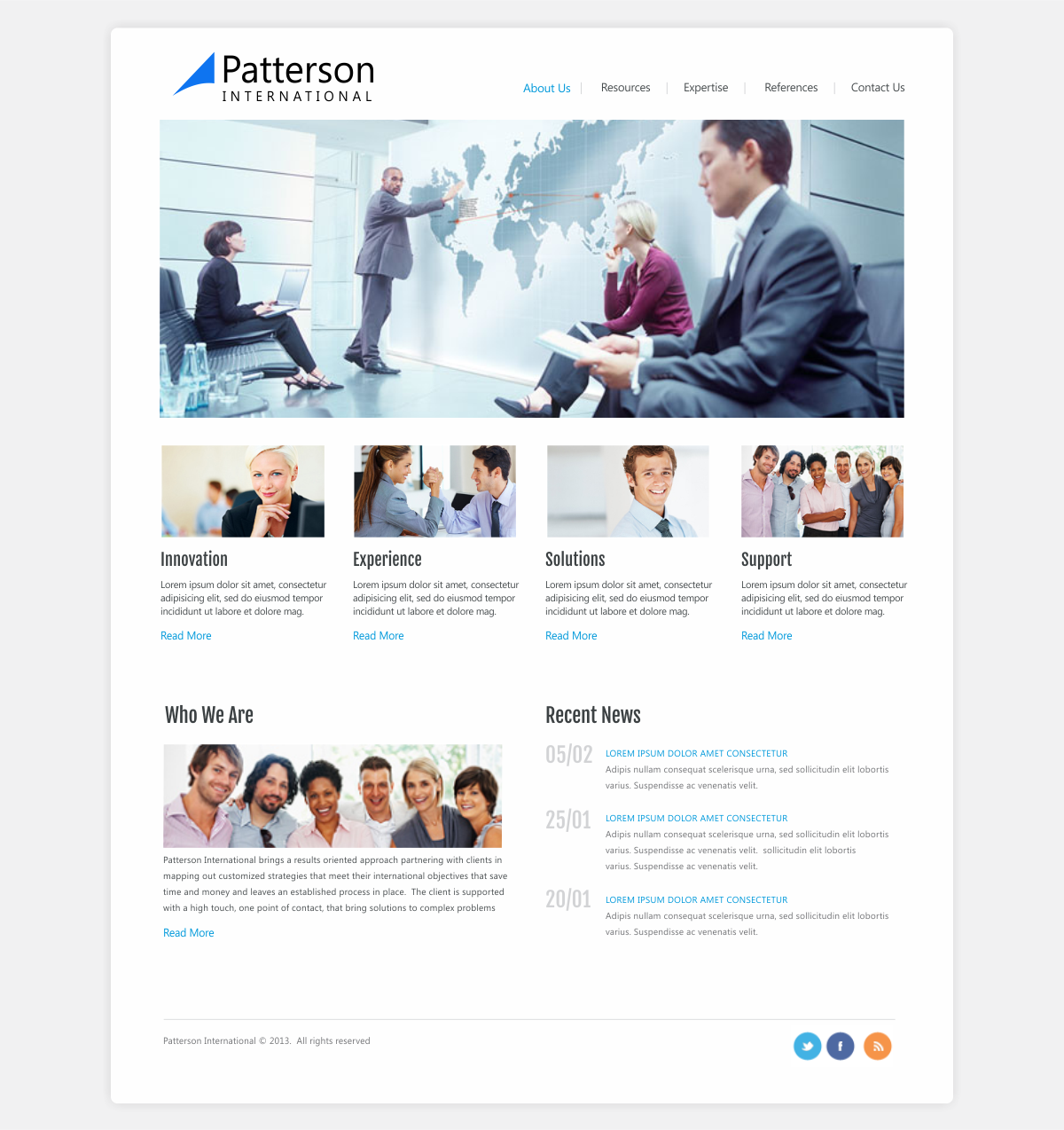 Web Design by CreativeIyke for this project | Design #1429847
