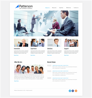 Web Design by CreativeIyke.com for this project | Design #1429847