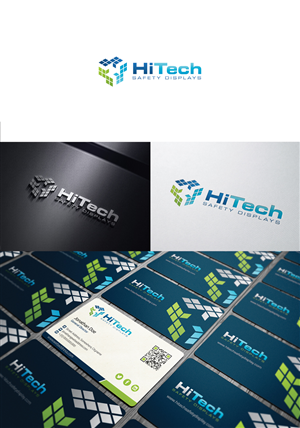 HiTech Safety Displays | Logo Design by Solidus