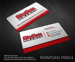 Visitenkarten-Design von Pointless Pixels India für dieses Projekt | Design: #4809184
