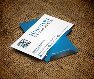Business Card Design by AwsomeD for Hueston & Company CPA, LLC | Design: #4845962