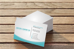 Business Card Design by szabist for Hueston & Company CPA, LLC | Design #4851849