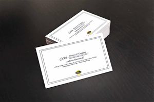 Business Card Design by S.D. Design for Hueston & Company CPA, LLC | Design: #4805351
