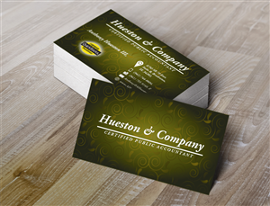 Business Card Design by Sandaru for Hueston & Company CPA, LLC | Design: #4805234