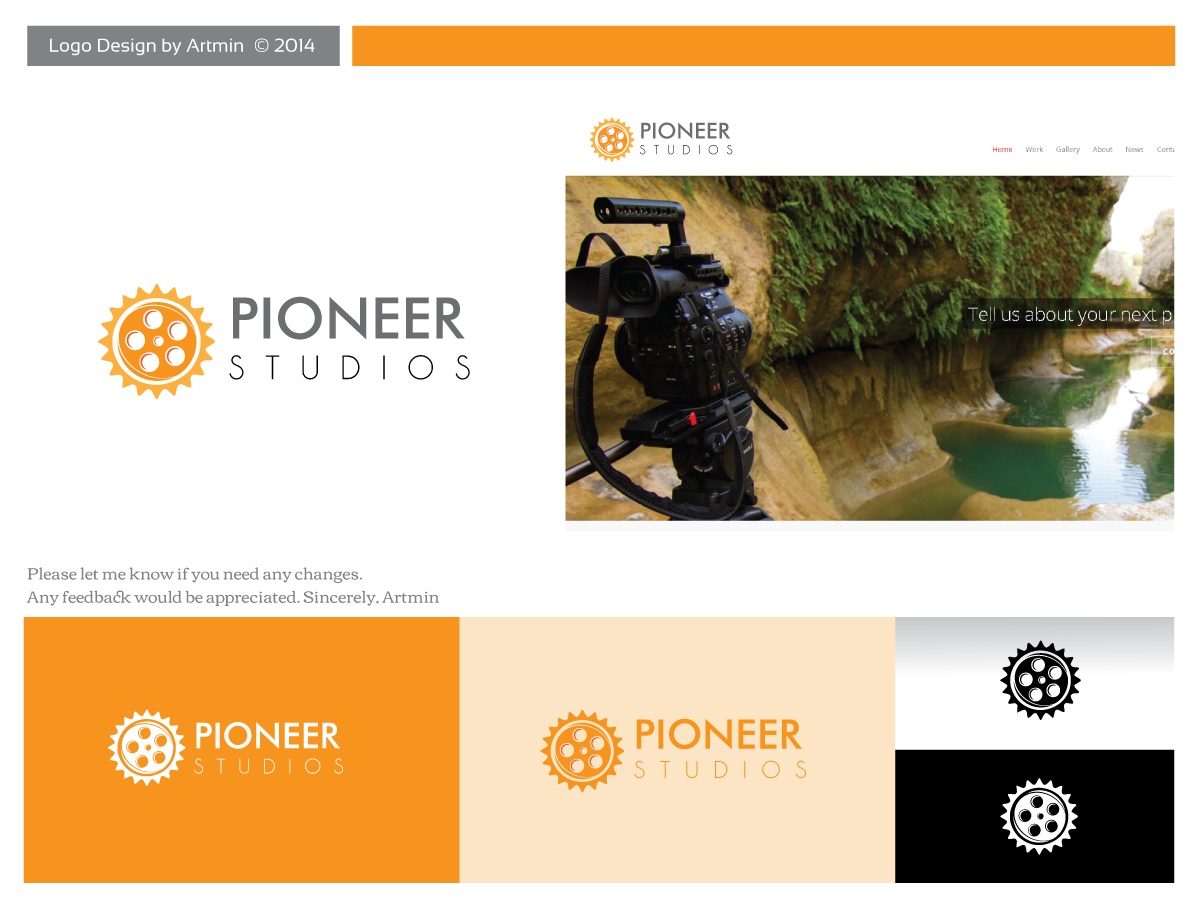 Logo Design by Artmin for Pioneer Studios | Design #4813649