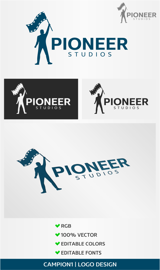 Logo-Design von artsterdam für Pioneer Studios | Design #4815994