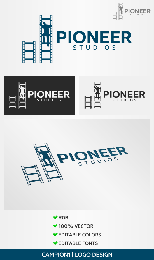 Logo Design by artsterdam for Pioneer Studios | Design #4816232