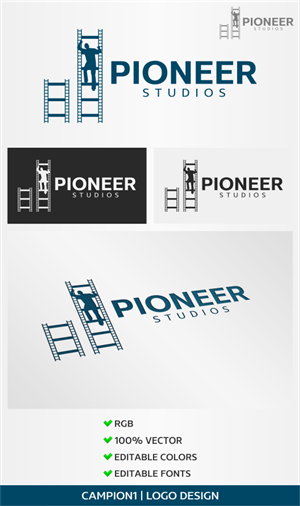 Diseño de Logo por artsterdam para Pioneer Studios | Diseño: #4816232