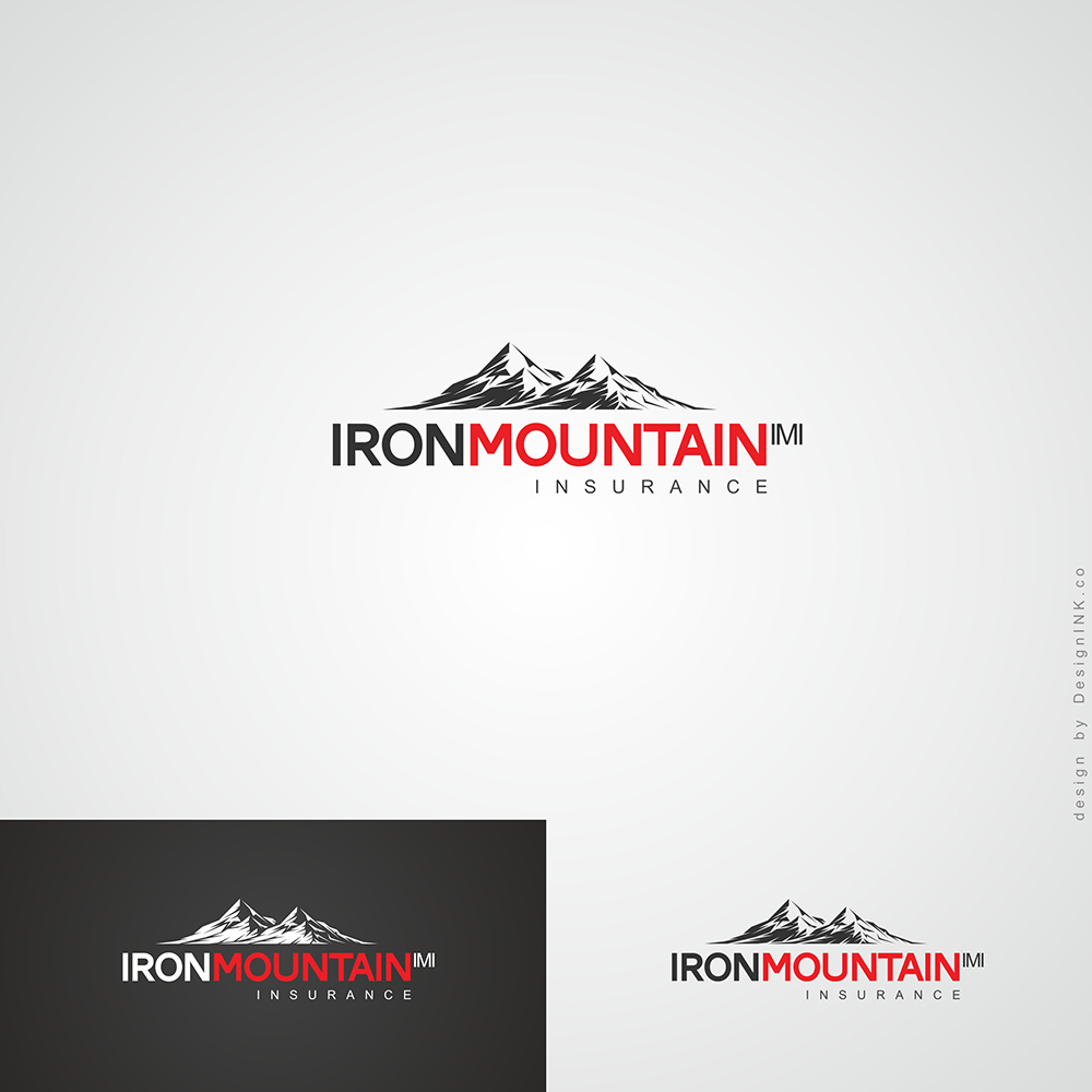 Logo Design by AU9USTO for Iron Mountain Insurance & Iron Mountain Investments | Design #5377770