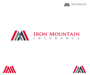 Diseño de Logo por nreimer para Iron Mountain Insurance & Iron Mountain Investments | Diseño: #5405681