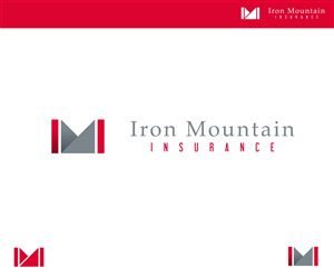 Diseño de Logo por nreimer para Iron Mountain Insurance & Iron Mountain Investments | Diseño: #5405691