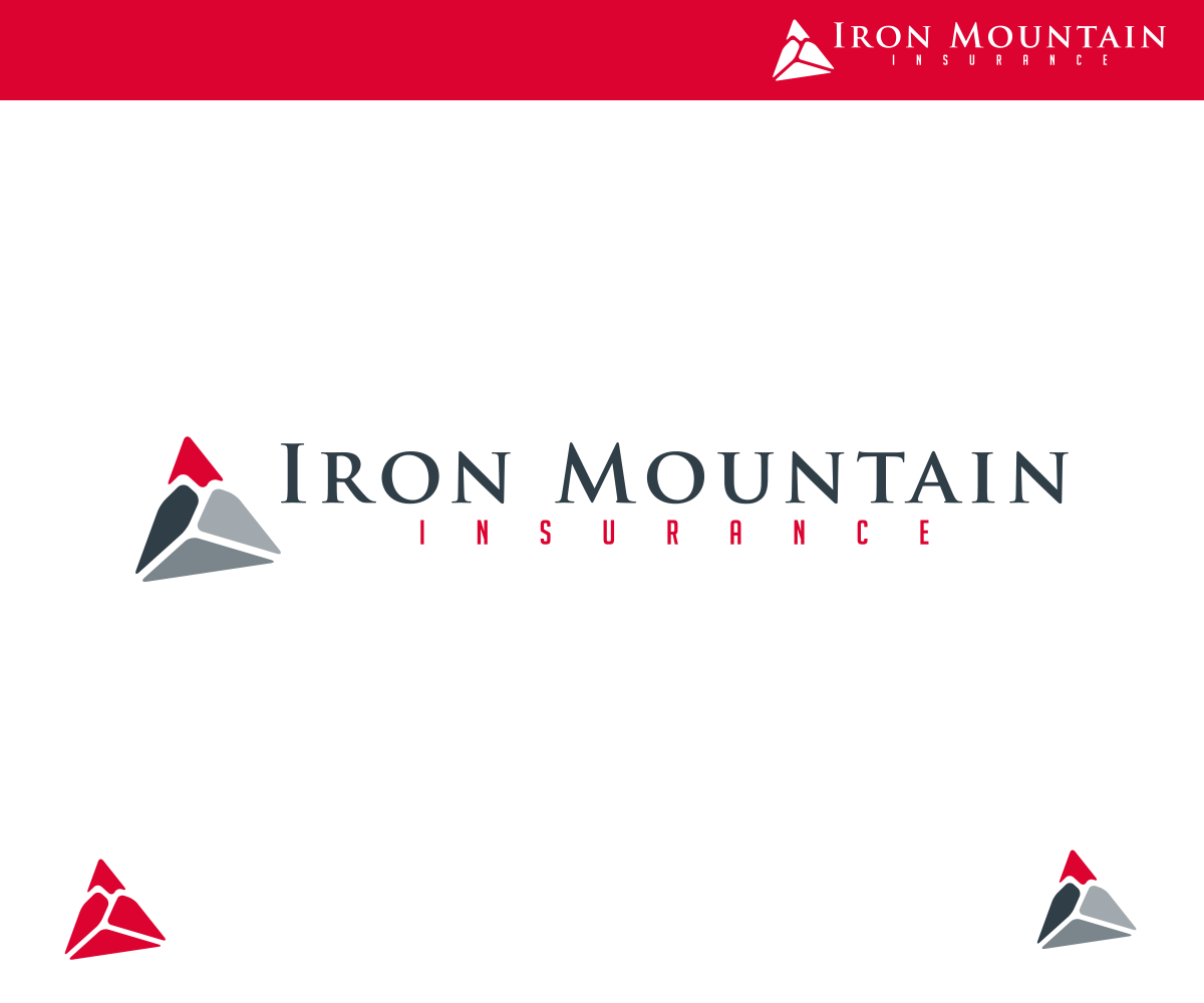 Logo Design by nreimer for Iron Mountain Insurance & Iron Mountain Investments | Design #5405698