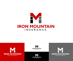 Logo Design by GliderGraphx for Iron Mountain Insurance & Iron Mountain Investments | Design: #5346755