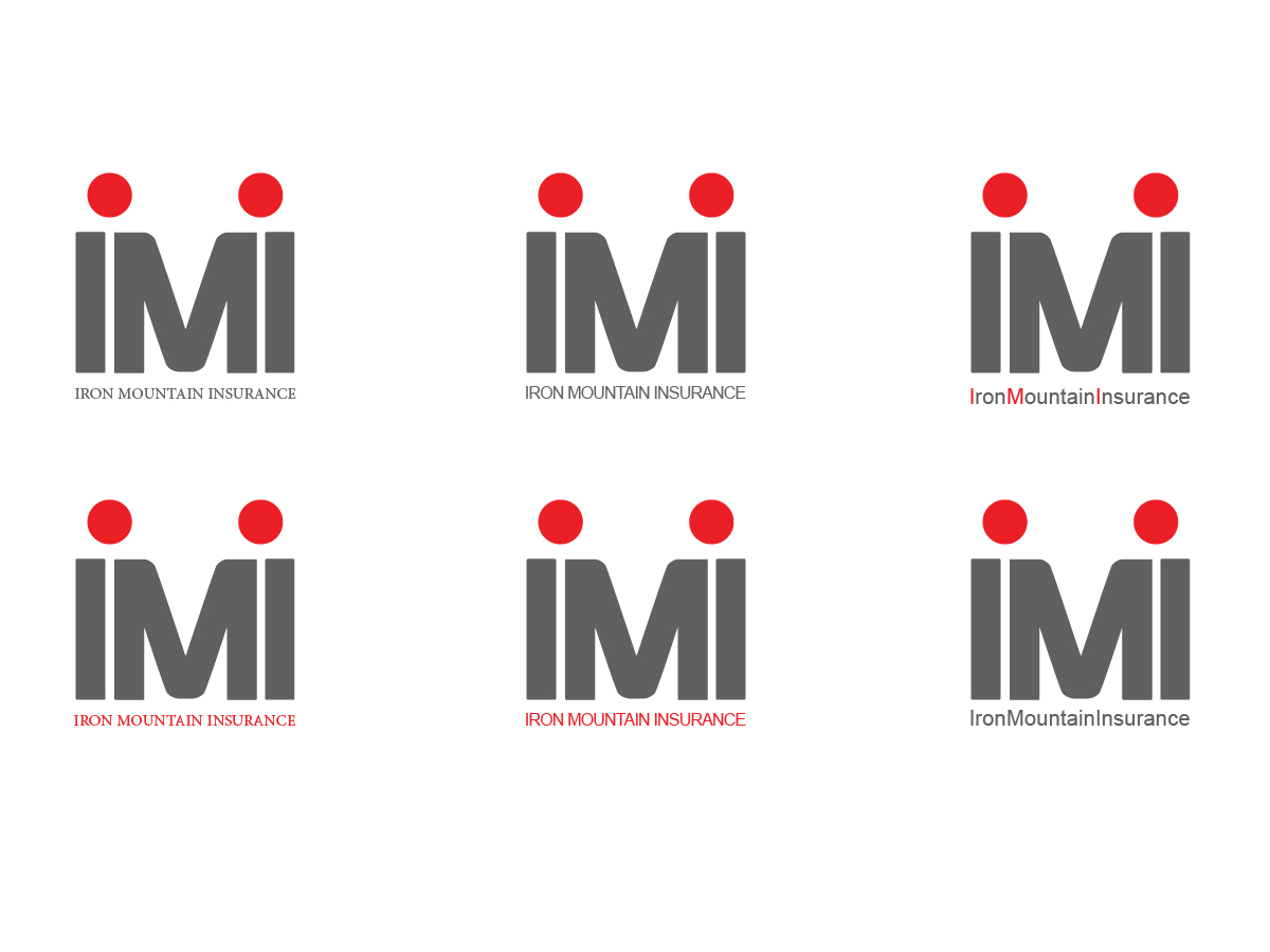 Logo Design by Kristijan Trajchev for Iron Mountain Insurance & Iron Mountain Investments | Design #5551566