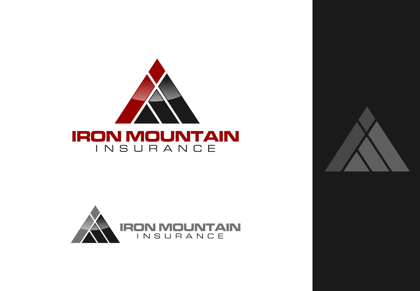 Logo Design by Graphix Lab for Iron Mountain Insurance & Iron Mountain Investments | Design #5373711