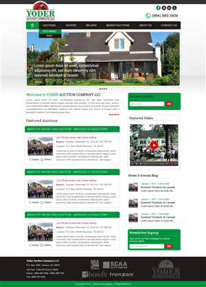 Design Wordpress par harmi_199 pour AuctionServices.com, Inc. | Design : #4829402