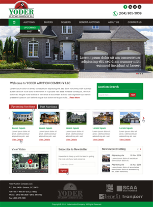 Design Wordpress par harmi_199 pour AuctionServices.com, Inc. | Design : #4844995