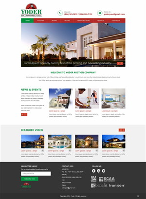 Design Wordpress par pb pour AuctionServices.com, Inc. | Design : #4885946